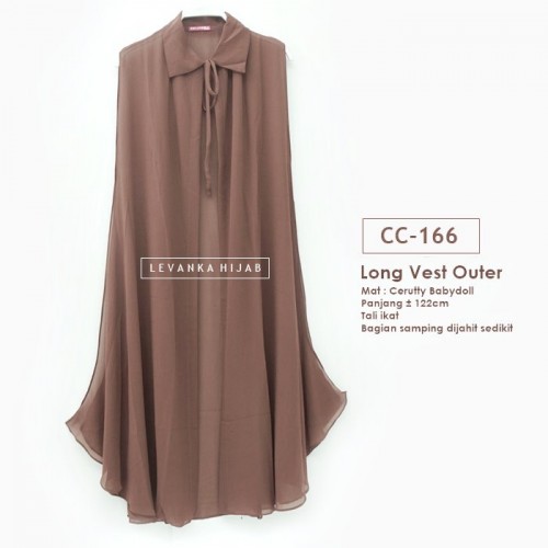 CC-166 Long Vest Ceruti